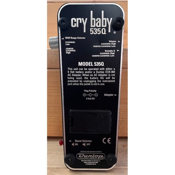 Dunlop 535Q Multi-Wah Crybaby Guitar Pedal - Image 4
