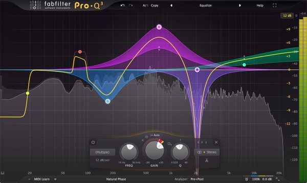 FabFilter Pro-Q 3 EQ Plug-In for Mixing and Mastering Applications (Download) - Image 2