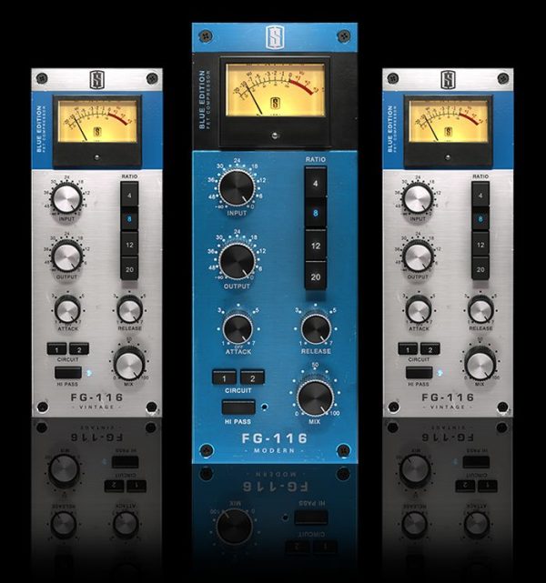Slate Digital FG-116 Blue Series FET Compressors - Pro Audio Software for Analog-Style Compression (Download) - Image 4