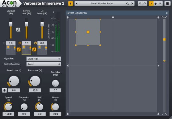 Acon Digital Verberate Immersive2 - Reverb Software for Surround Sound Applications (Download) - Image 3
