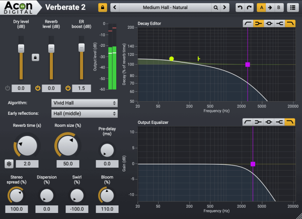 Acon Digital Verberate 2 Algorithmic Reverb (Download) - Image 2
