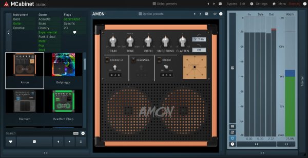 MeldaProduction MCabinet Guitar and Bass Cabinet Simulator (Download) - Image 2