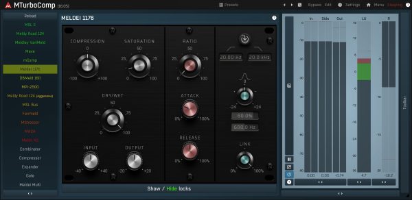MeldaProduction MTurboCompLE Vintage Compression Emulator (Download) - Image 2