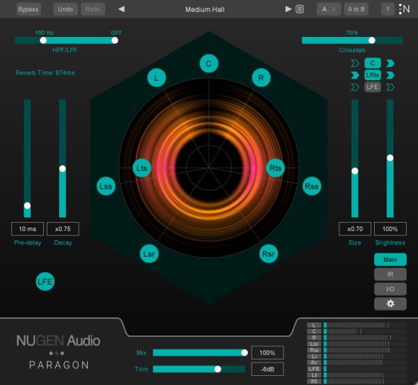 NuGen Audio Paragon True Convolution Reverb Plug-In (Download) - Image 2