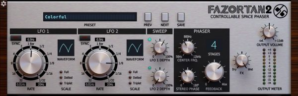 D16 Group Fazortan 2 Controllable Space Phaser Plug-In (Download) - Image 4