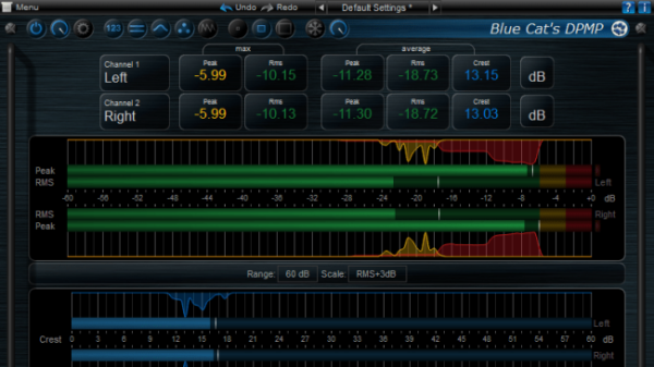 Blue Cat Audio DP Meter Pro Audio Meter and Side-Chaining Plug-In - Image 15