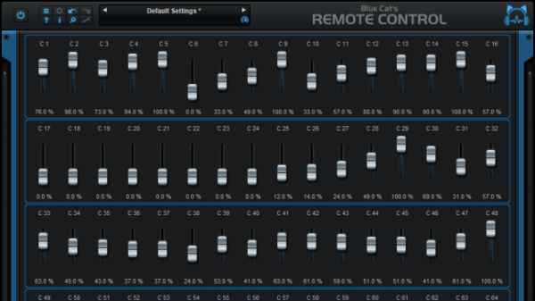 Blue Cat Audio Remote Control Software MIDI Controller (Download) - Image 21