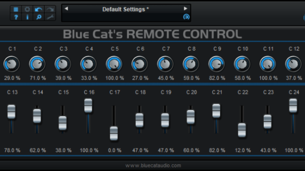 Blue Cat Audio Remote Control Software MIDI Controller (Download) - Image 22
