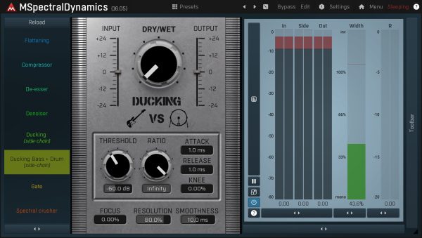MeldaProduction MSpectralDynamics - Spectral Domain Dynamics Processor Plug-In (Download) - Image 17