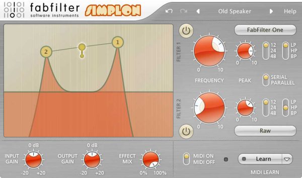 FabFilter Simplon Filter Plug-In (Download) - Image 2