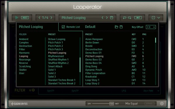 Sugar Bytes Looperater - Loop Design Plug-In (Download) - Image 8