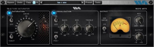 Wave Arts Tube Saturator 2 - Tube Emulation Plug-In (Download) - Image 2