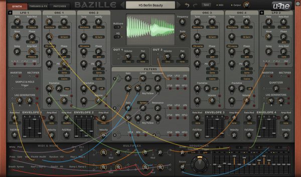 u-he Bazille Large Modular Software Synth (Download) - Image 3