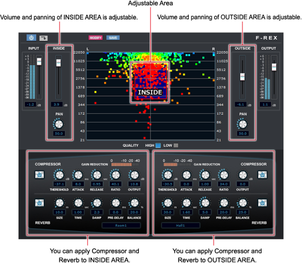 Internet Co. F-REX Audio Processor for Volume, Frequency, and Panning (Download) - Image 4