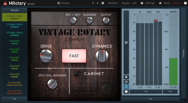 MeldaProduction MRotary - Rotary Speaker Cabinet Simulation Plug-In (Download) - Image 11