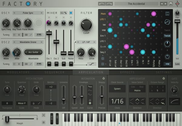 Sugar Bytes Factory Liquid Modular Synthesizer - Virtual Instrument (Download) - Image 5