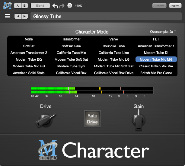 Metric Halo Software Character Analog Circuit-Modeling Plug-In (Download) - Image 2