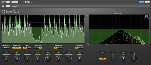Metric Halo SuperGate v4 - Noise Gate Plug-in (Download)