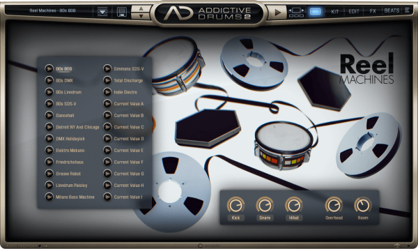 XLN Audio Addictive Drums 2: Reel Machines Vintage Machines with Analog Soul (Download) - Image 3