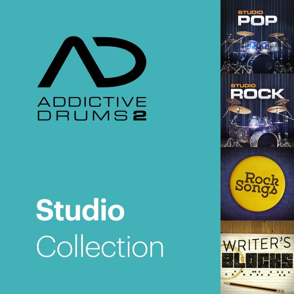 XLN Audio Addictive Drums 2: Studio Collection Multi-Genre Drum Pack (Download)