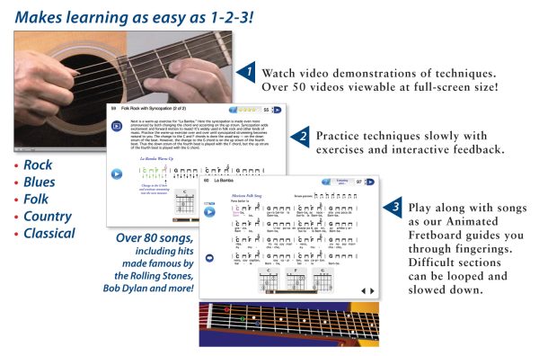 eMedia Music Guitar Method v6 - Guitar Learning Software (Mac, Download) - Image 8