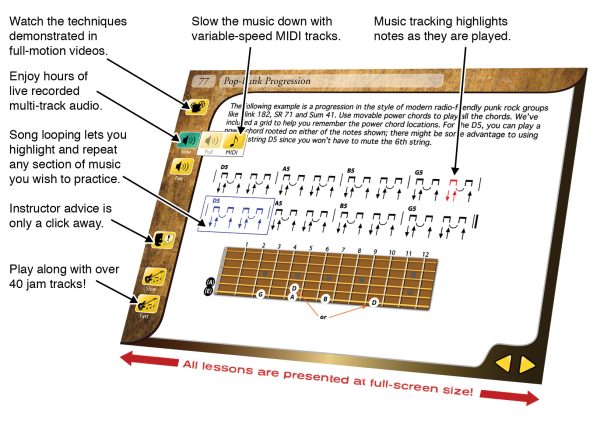 eMedia Music Interactive Rock Guitar Lessons for Windows (Download) - Image 5