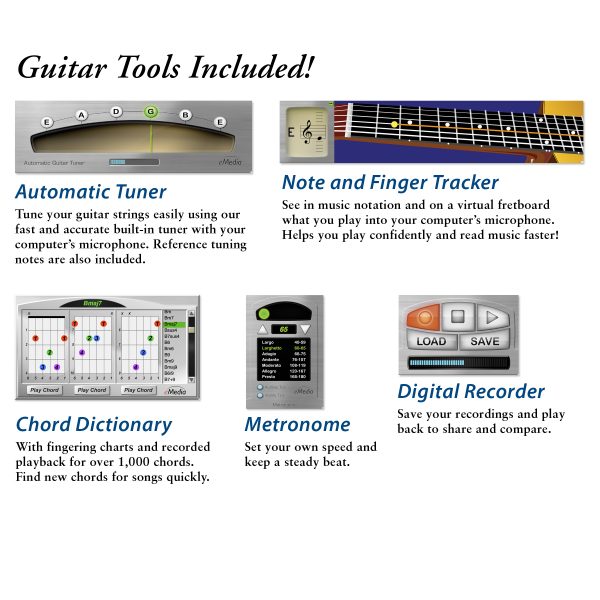 eMedia Music Guitar Method Deluxe - Guitar Learning Software (Mac, Download) - Image 11
