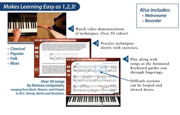 eMedia Music Intermediate Piano and Keyboard Method v2 for Windows (Download) - Image 4
