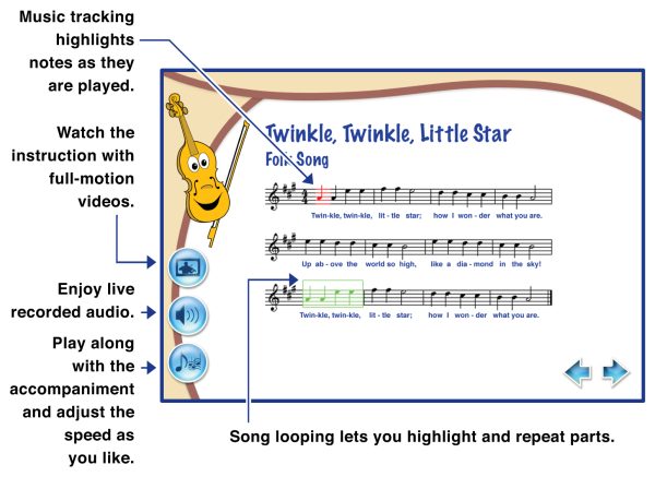 eMedia Music My Violin - Child Violin Lessons (Mac, Download) - Image 2