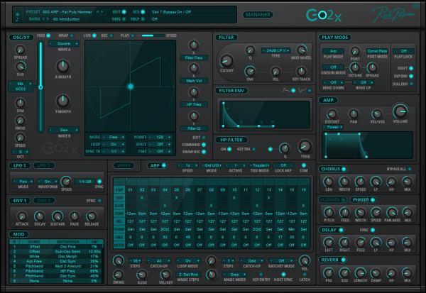 Rob Papen Go2 X - Virtual Synthesizer for Mac and PC (Download)