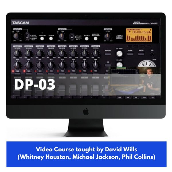 Kingsley Knight Tascam DP-03 Video Training Course