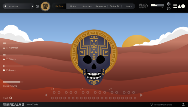 MNTRA Instruments UDW The Dark Sounds of Aztec Death Whistles Virtual Instrument Plug-In