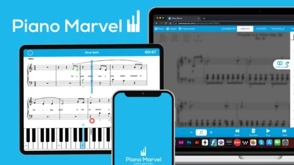 Piano Marvel - Piano Instructional Software (1 Year, Download)