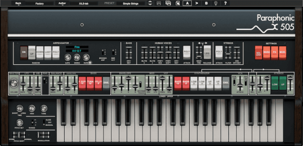 XILS Labs 505 Synthesizer Virtual Instrument Plug-in (Download)