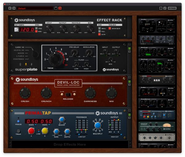 Soundtoys Effect Rack 5 Multi Effect System (Download)