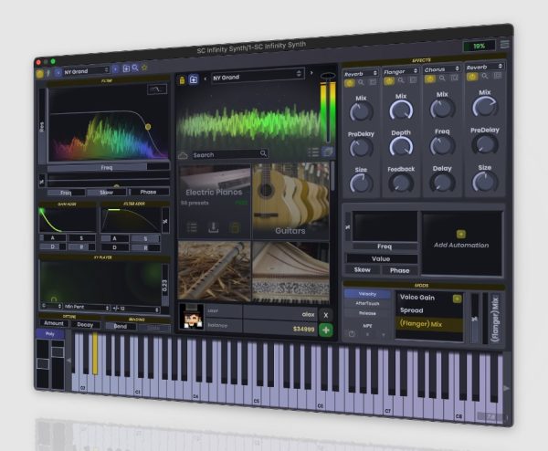 Stagecraft Software Infinity Synth Piano Synth (Download)