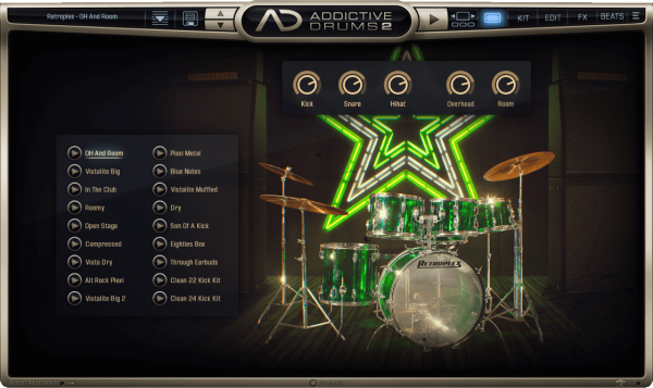 XLN Audio Addictive Drums 2: Classic Rock Collection 70s Drum Pack (Download) - Image 2