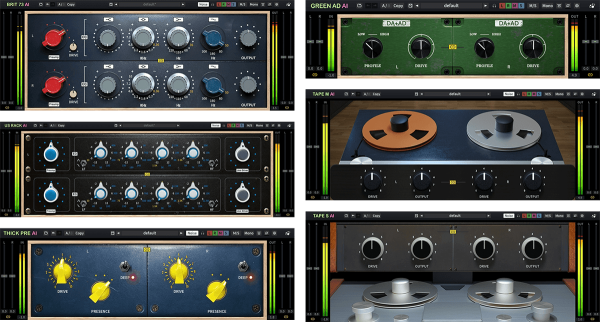 Three-Body Tech 6-in-1 Complete Bundle 6 AI-Powered Preamp, Tape & Converter Emulation Plugins (Download)