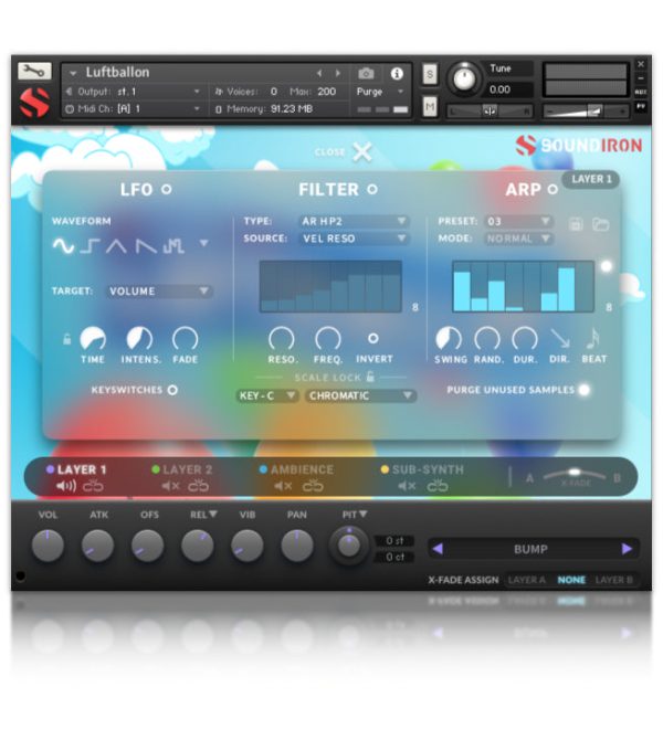 Soundiron Luftballon Sound Library for Kontakt (Download) - Image 3
