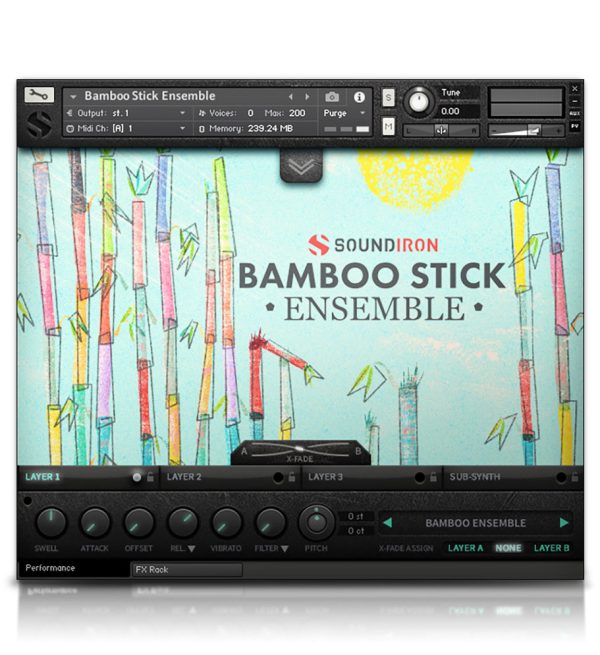 Soundiron Bamboo Stick Ensemble Sound Library for Kontakt (Download) - Image 2