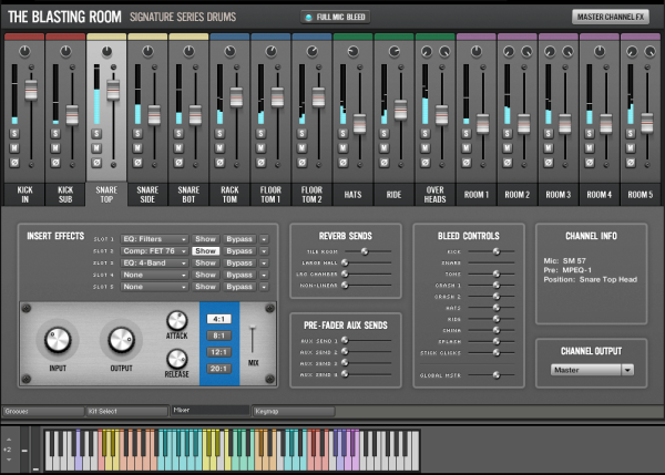 Room Sound Blasting Room Signature Series Drums Drum Kit Virtual Instrument for Kontakt Player (Download) - Image 3
