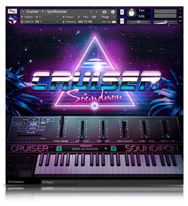 Soundiron Cruiser Nostalgic Vintage 1980S Synthesizer For Kontakt (Download) - Image 2