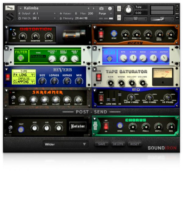 Soundiron Kalimba Modernized Tuned Mbira Thumb Piano For Kontakt (Download) - Image 5