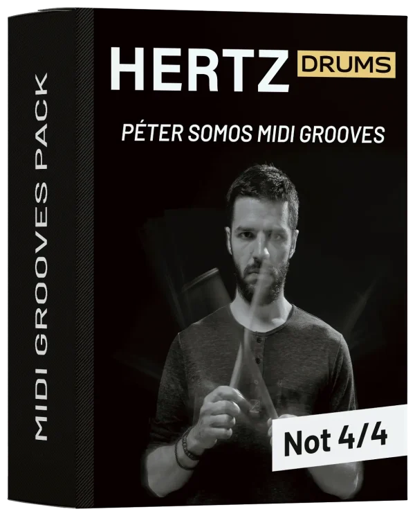Hertz Instruments Péter Somos MIDI Grooves for Hertz Drums / Drums Lite