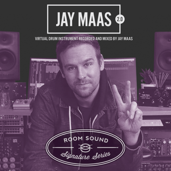 Room Sound Jay Maas Signature Series Drums 2.0 Drum Kit Virtual Instrument for Kontakt Player (Download)