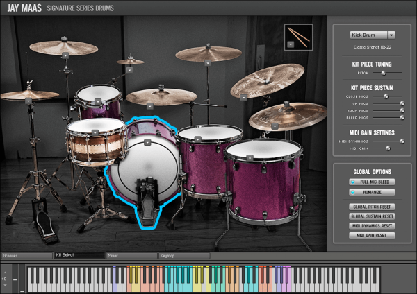 Room Sound Jay Maas Signature Series Drums 2.0 Drum Kit Virtual Instrument for Kontakt Player (Download) - Image 2