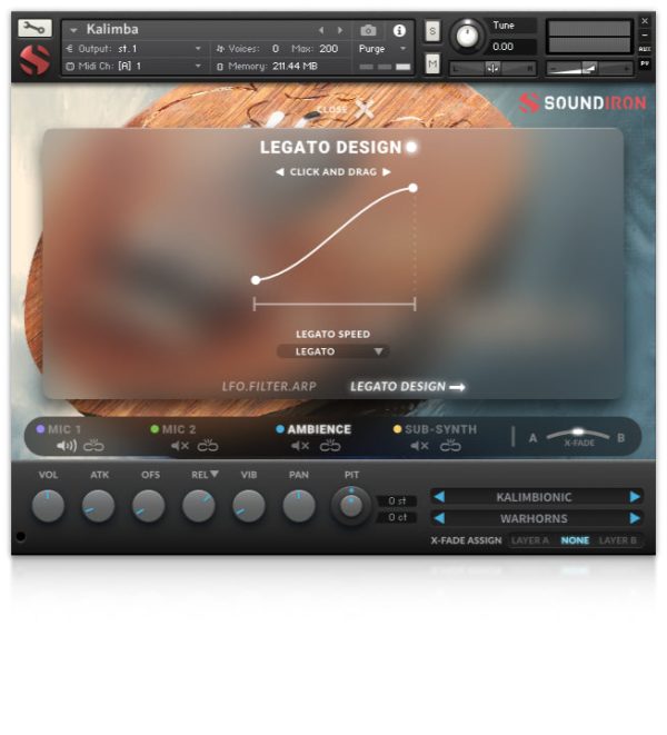 Soundiron Kalimba Modernized Tuned Mbira Thumb Piano For Kontakt (Download) - Image 4