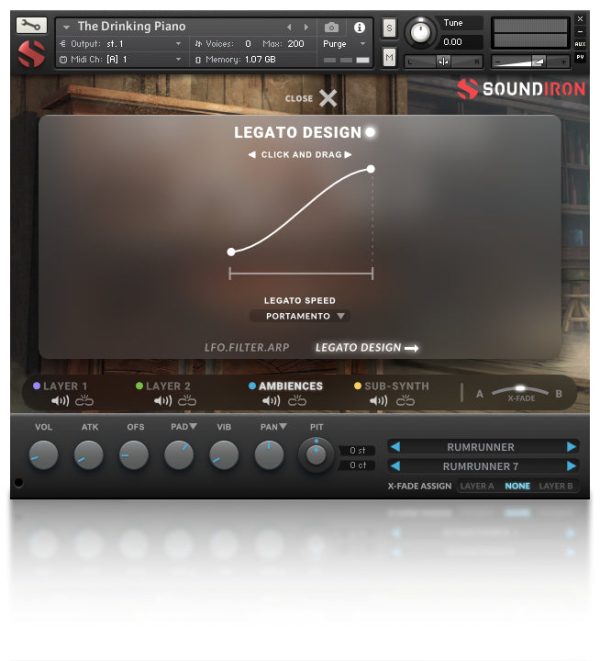 Soundiron The Drinking Piano Sound Library for Kontakt (Download) - Image 5
