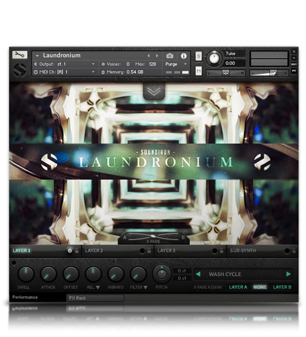 Soundiron Laundronium Washing Machine Drum & SFX Library For Kontakt (Download) - Image 2