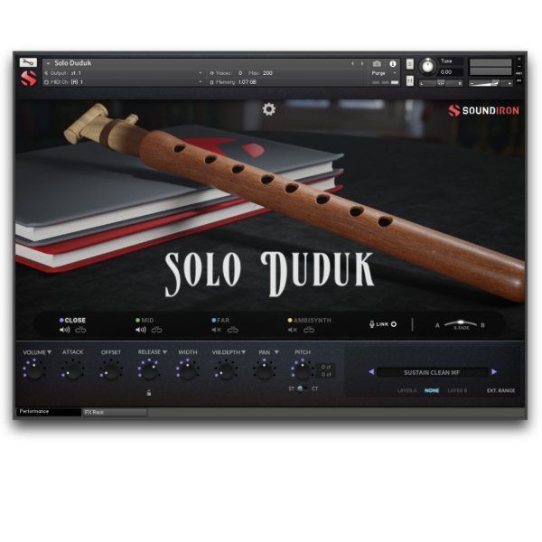 Soundiron Solo Duduk - Double Reed Wind Instrument (Download) - Image 2
